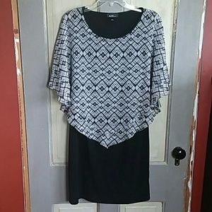 Nwt ALYX Black Dress With Overlay